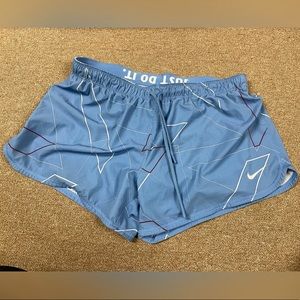 Nike Dri-Fit running shorts with connected spandex